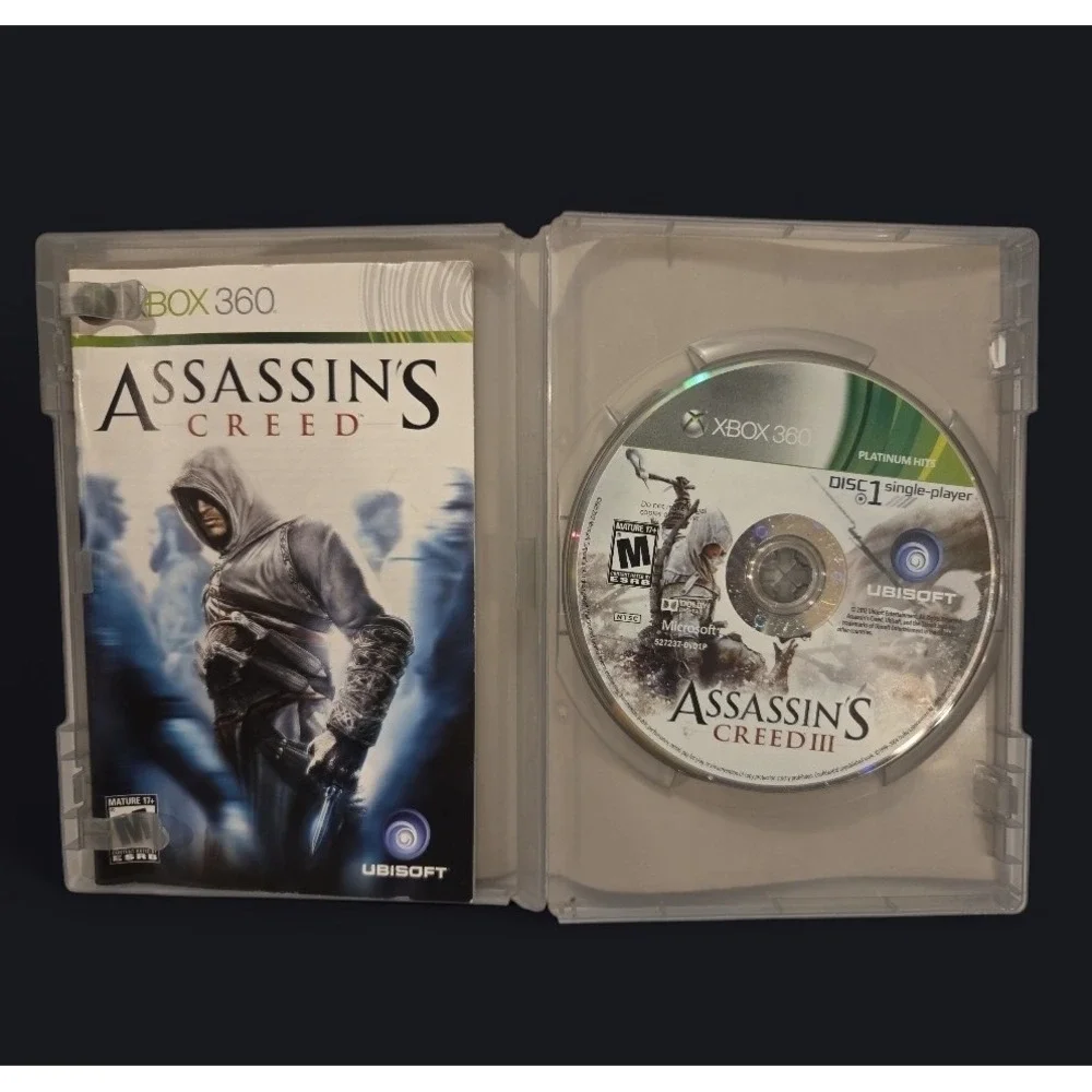 Assassin's Creed‎ Xbox 360 Complete Tested working 2007 Platinum Hits